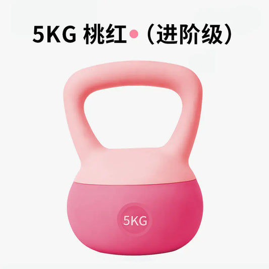 Weiche Kettlebell für Damen für das Fitnesstraining zu Hause